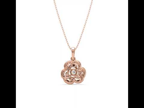 Pear Cut Black Diamond Pendant Rose Gold Halo Diamond Drop Necklace | La  More Design