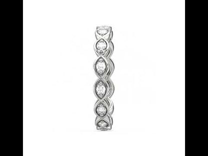 Claire Infinity Stackable Diamond Band