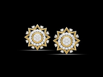 Adley Diamond Stud Earrings