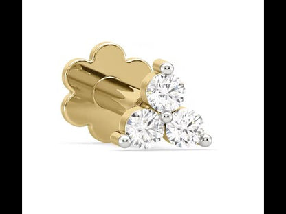 Bani 3 Diamond Nose Pin