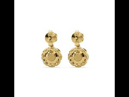 Eliana Flower Diamond Earrings