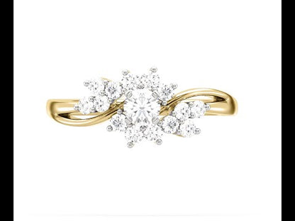 Laura Floral Ornate Ring