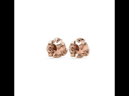 Edie Flower Diamond Studs