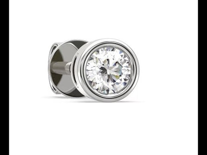 Alex Diamond Men's Stud Earring (single)