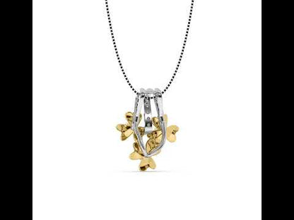 Irina Flower Diamond Pendant