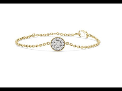 Arna Disc Diamond Bracelet