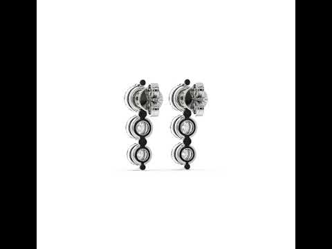 Buy HighSpark Solitaire Stud Earrings 92.5 Sterling Silver Round Brilliant  Cubic Zirconia Tops for Men, Women, Boys and Girls - 3 MM Online at Best  Prices in India - JioMart.