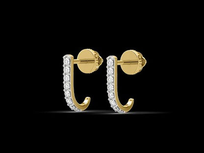 Reina J Bali Diamond Earrings