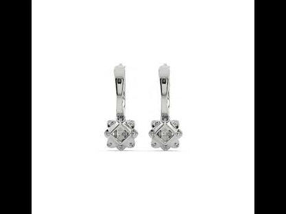 Serena Diamond Drop Earrings